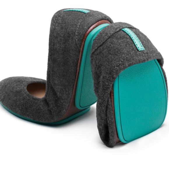 Tieks Ballet Flats in Greystone